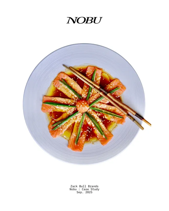 Nobu - Product Line Case Study