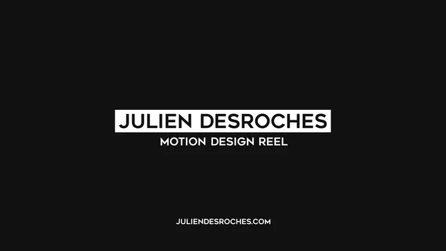 Motion Design Reel