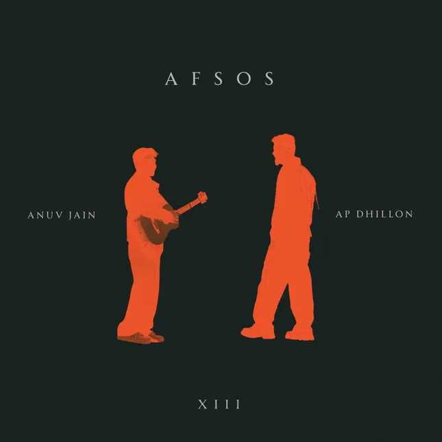‘AFSOS’ artwork for Anuv Jain and AP Dhillon