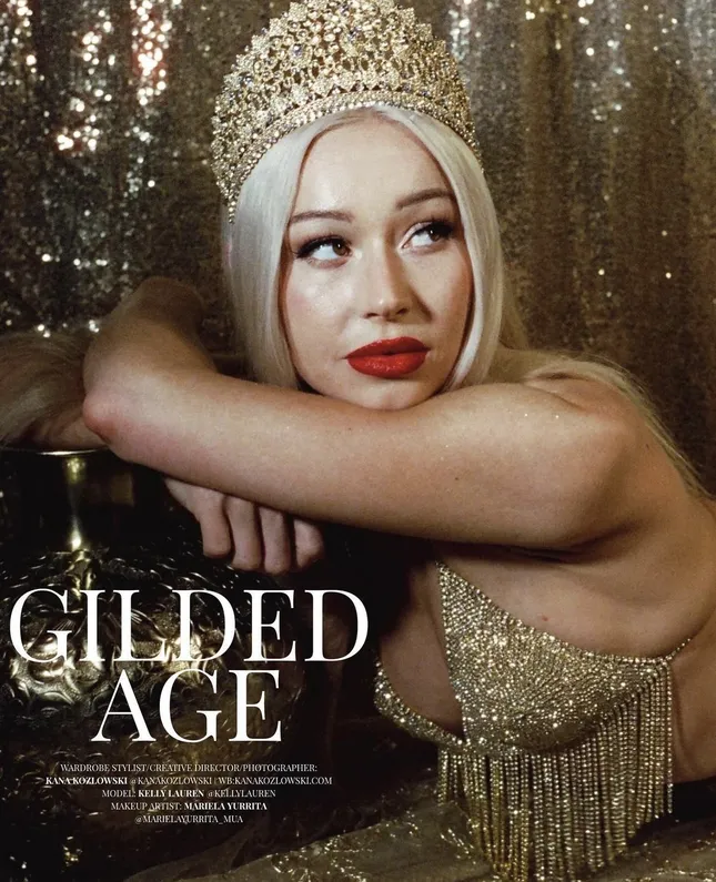 Magazine photo shoot