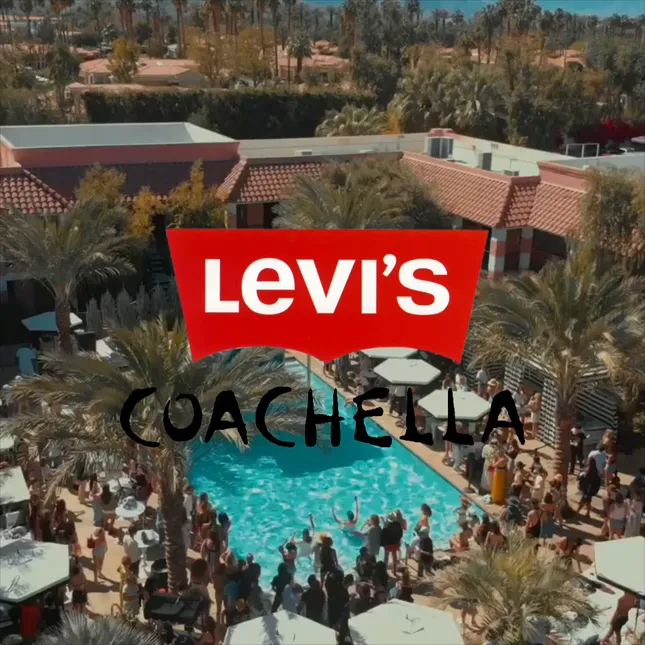 Levis coachella event