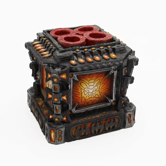 Doom Box Ceramic Sculpture