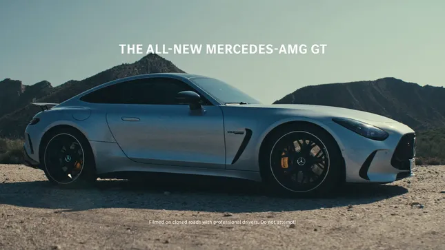 The all-new Mercedes-AMG GT