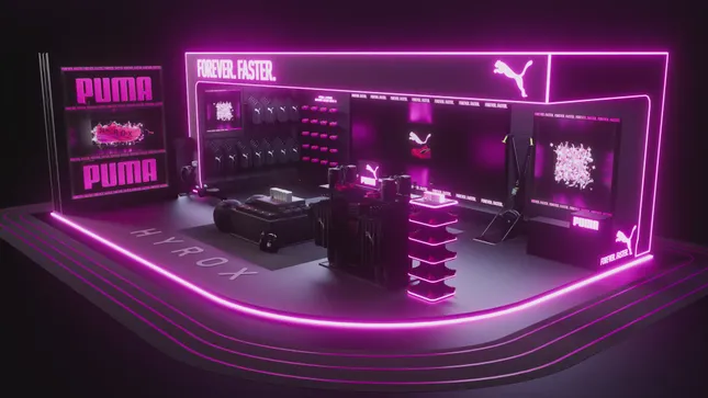 PUMA x HYROX Retail Experience Concept