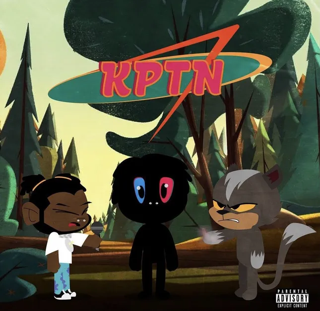 Cover art for self titled KPTN E.P