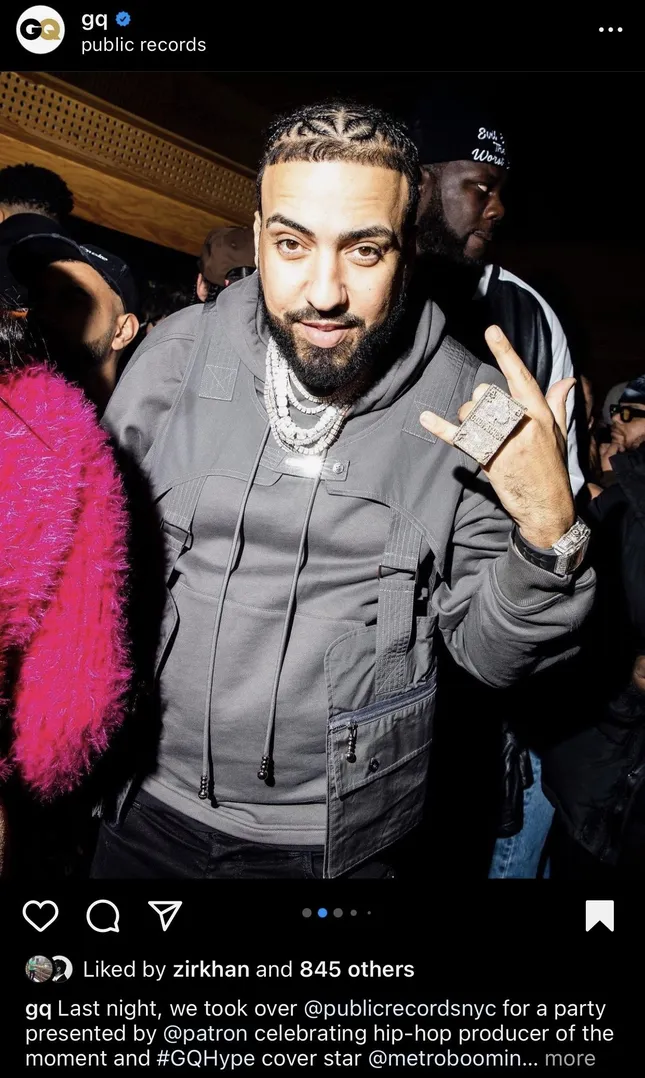 French Montana for GQ/Concert Performance