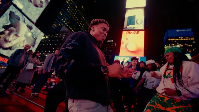 ILMSY (I LOVE ME SOME YOU) Rotimi Time Square visualizer