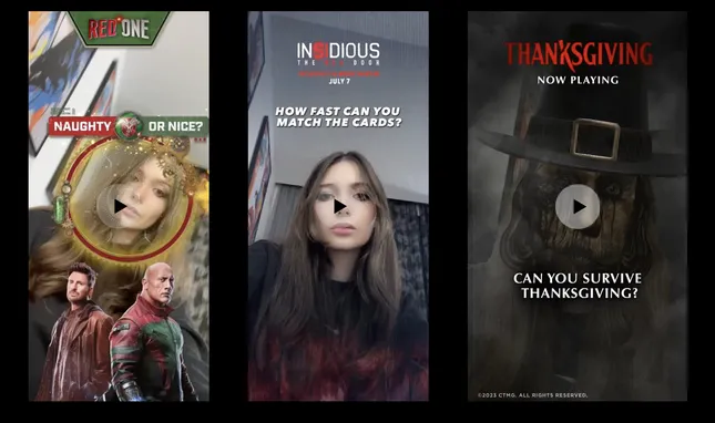 Social AR for Movie Promotion