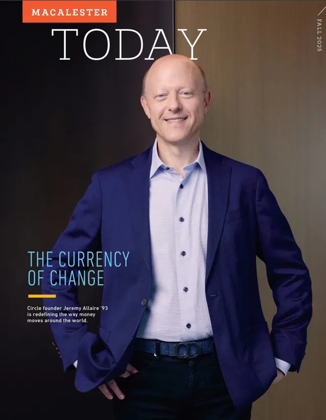 Macalester magazine cover