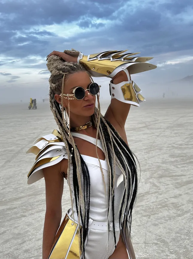 Burning man costume