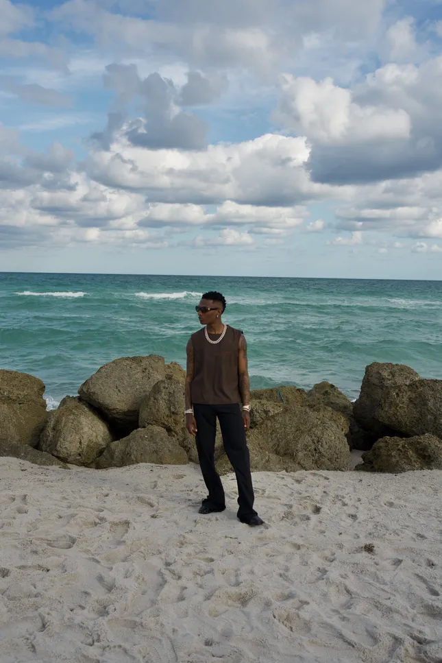 Wiz Kid British Vogue BTS