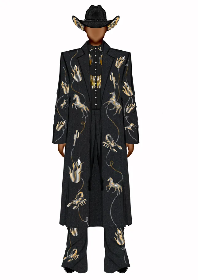 Cowboy Carter Custom Design