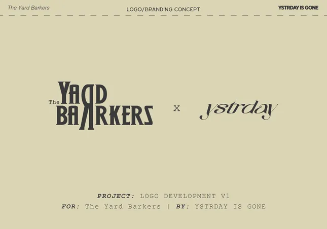 The Yard Barkers | Branding + Logo Development