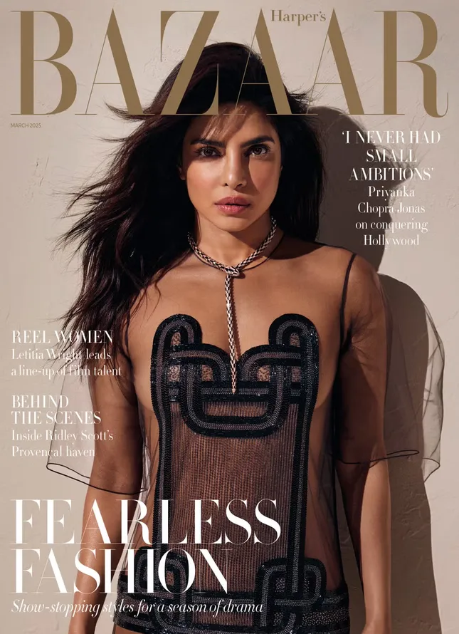 Harper's Bazaar UK x Priyanka Chopra