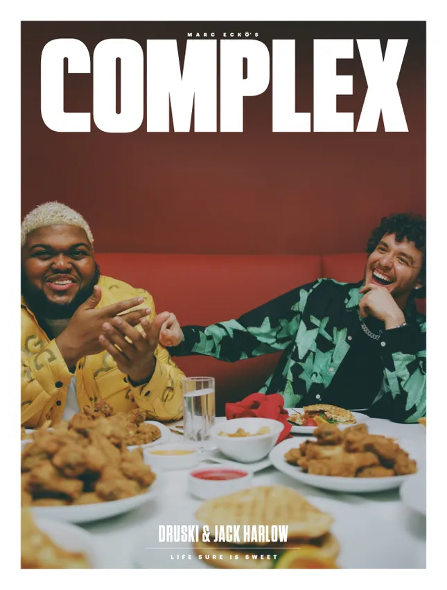 Jack Harlow and Druski for the cover of COMPLEX