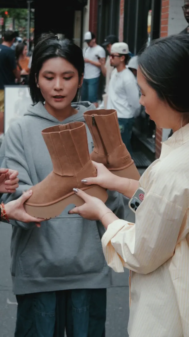 UGG Pop Up Activation with NewJeans for NYFW