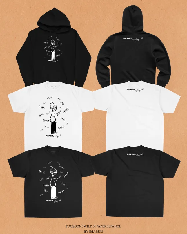 PAPER MAGAZINE x FOOSGONEWILD MERCH DESIGN