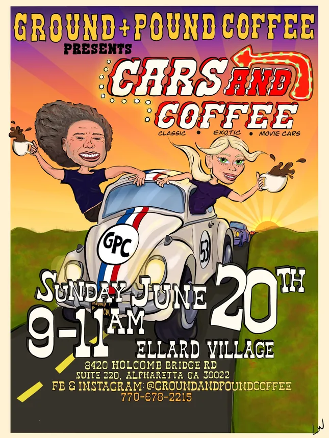 G&P Coffee Shop Event Poster