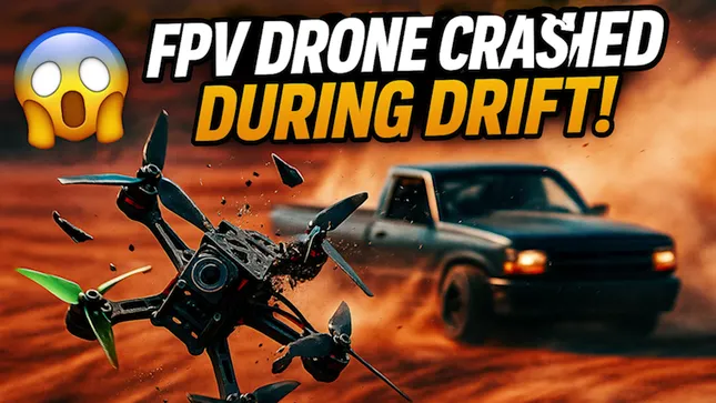 The Life of a FPV Drone Chasing Drift Cars.