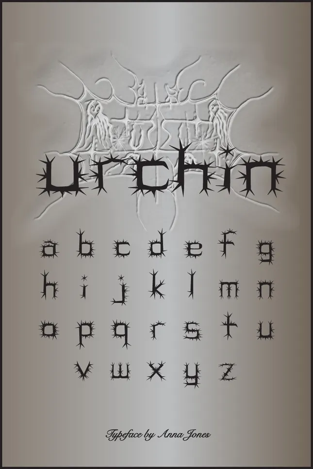 "URCHIN" Typeface Design