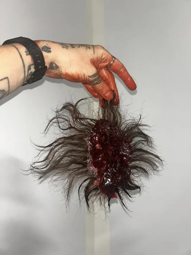 Scalp piece for SFX