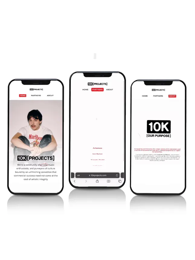 10KProjects Website (Ux ReDesign)