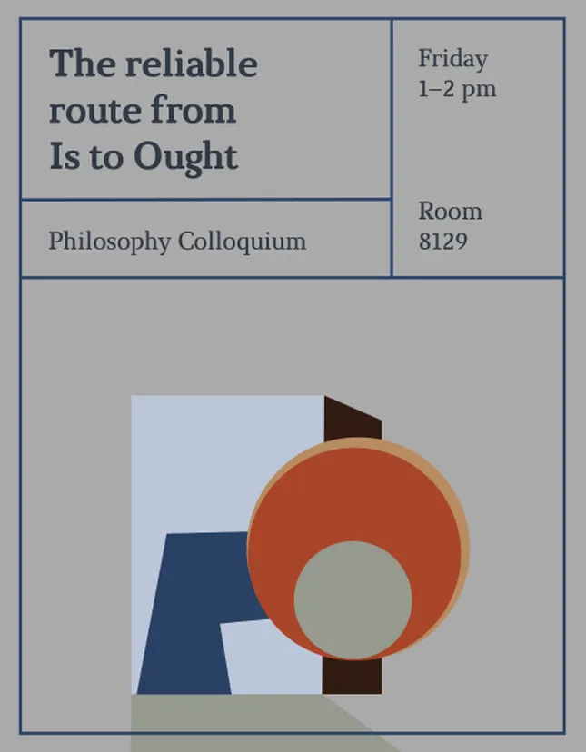 CUNY Graduate Center philosophy colloquium posters