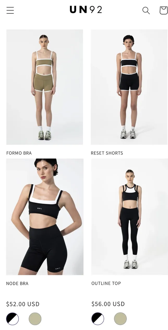 Hair & Makeup for UN92 e-comm