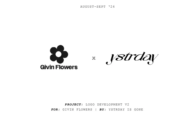 Givin' Flowers | Logo Design