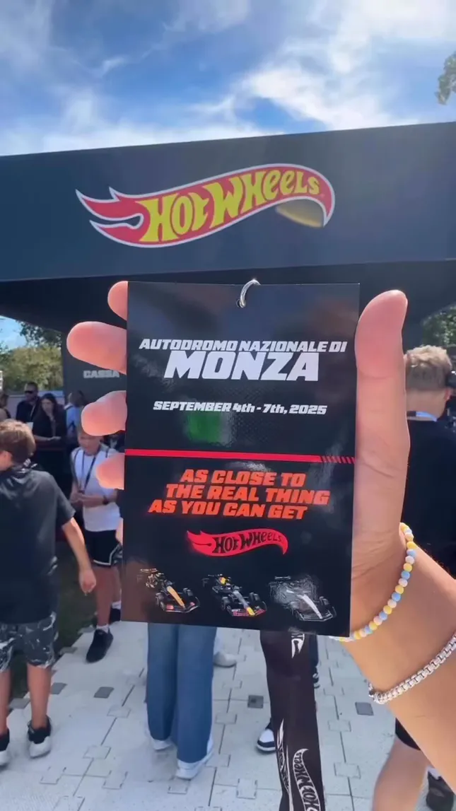 Hot Wheels F1 Monza 2025
