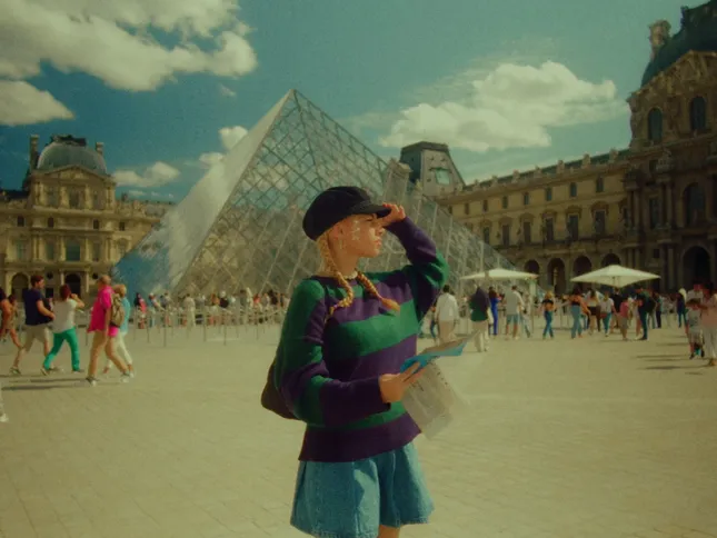 Aaliyah in Paris || 35mm Film Emulation