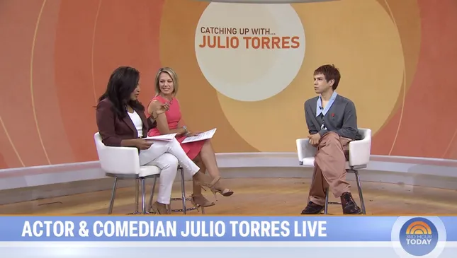Julio Torres on the Today Show promoting HBO’s “Fantasmas”