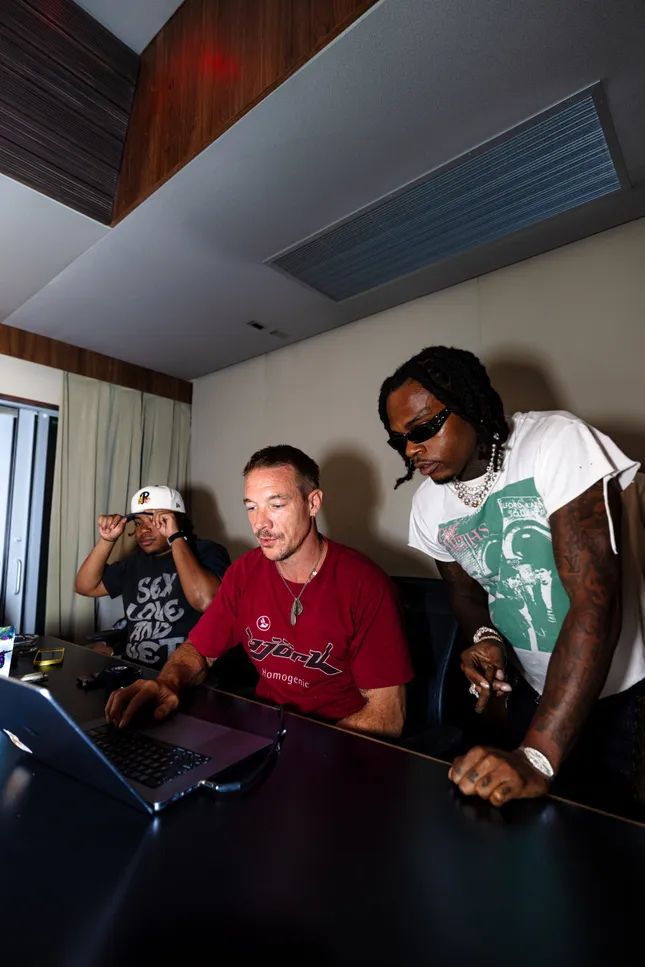 Diplo x Gunna x Turbo studio BTS