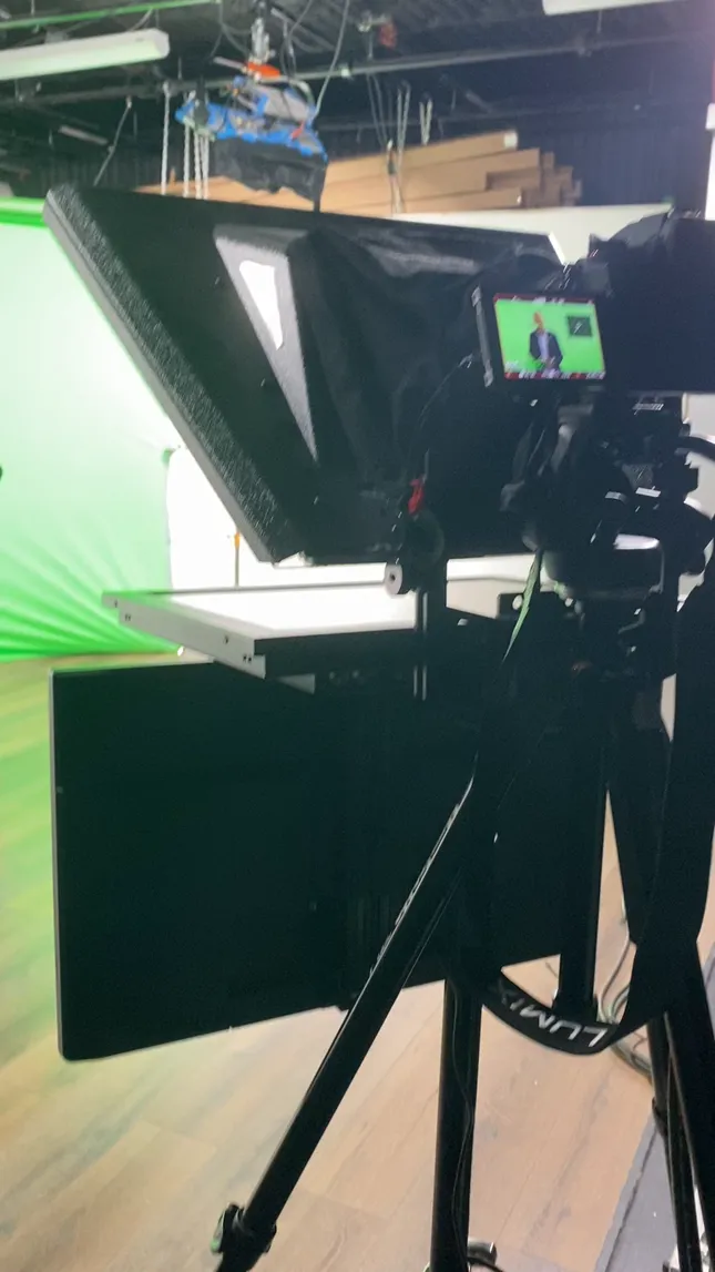 Studio and on-site filmmaking