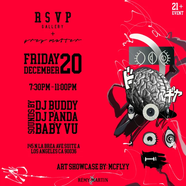 Grey Matter x McFlyy (RSVP Gallery)