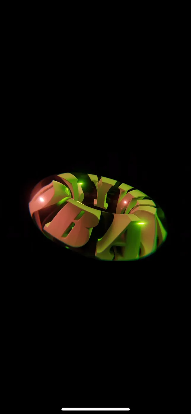 3D Logo Render : Spec
