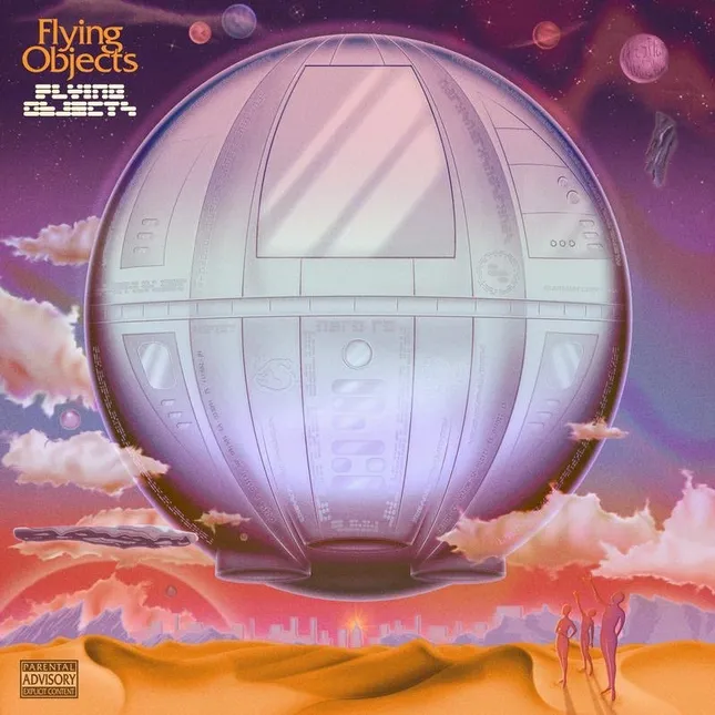 Smoke DZA x Flying Lotus “Flying Objects” Album + Single Art