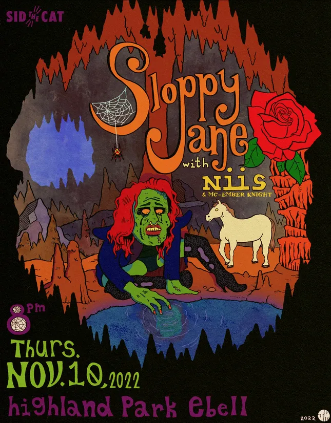 Sloppy Jane Concert Poster