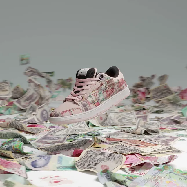 3D “Root of All Evil” Money Rain for KITO