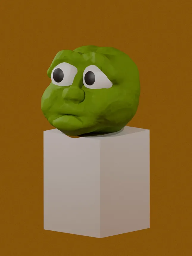 Blob Falls Off - Looped Animation