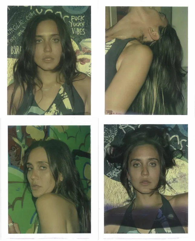 Jesse Jo Stark on polaroid