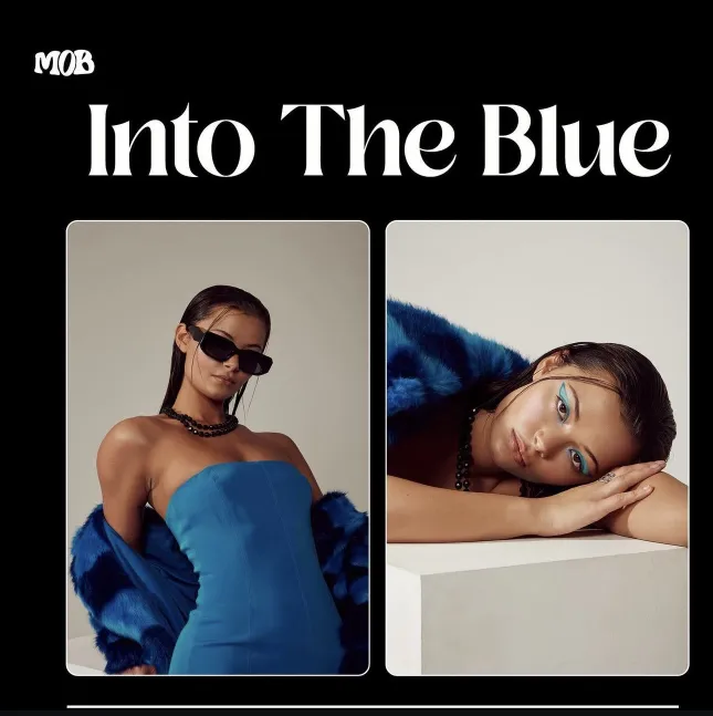 Into the Blue - Editorial Spread