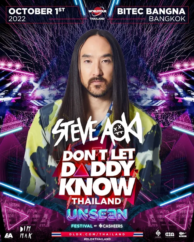 Steve Aoki & Yellow Claw for Unseen Festival x Lalalove