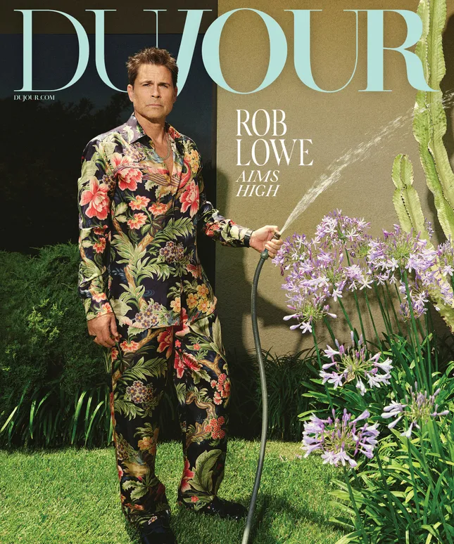 DUJOUR COVER X ROB LOWE