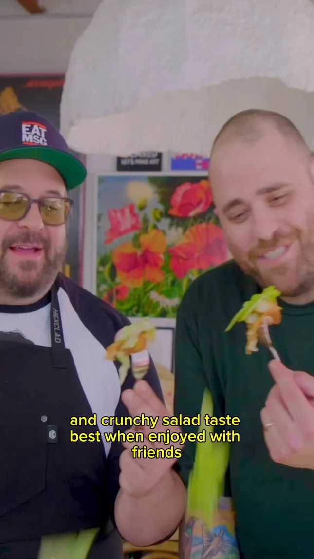 Christian Petroni - Shrimp Parm with Adam Richman