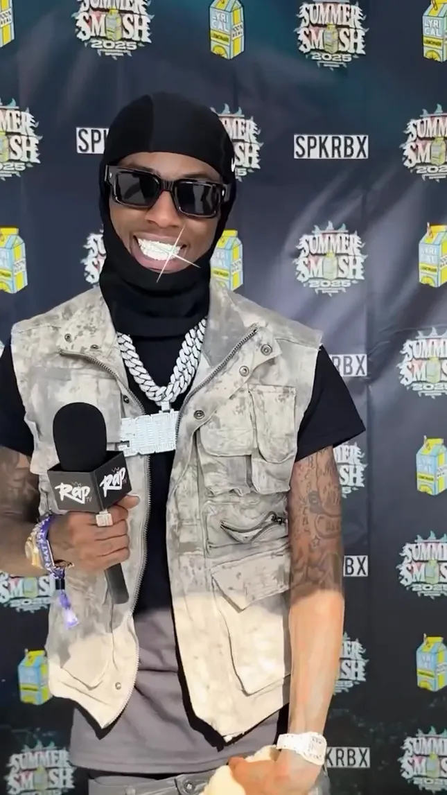 RapTV Soulja Boy // First Rapper with a Labubu at Summer Smash
