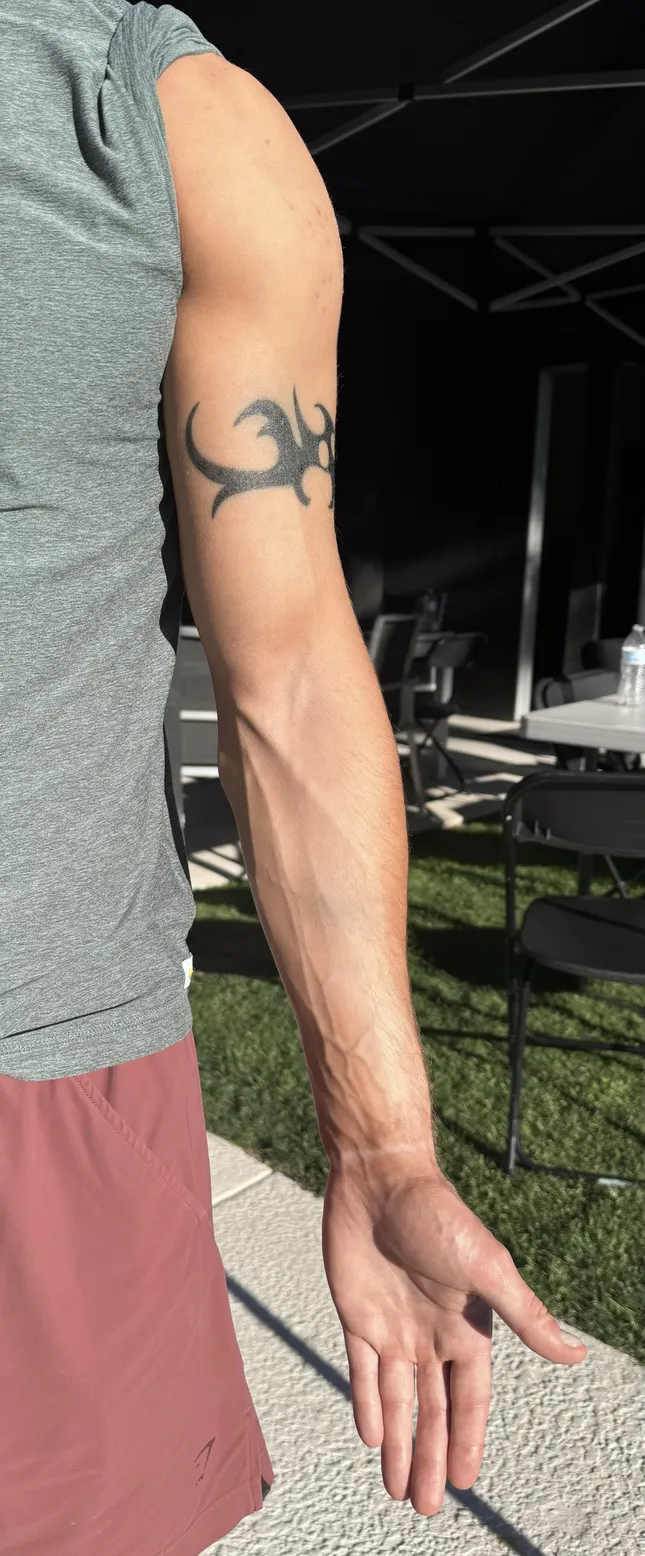 Freehand fx tattoo using K.D. 151 100% Tribal Ink Tattoo Pen
