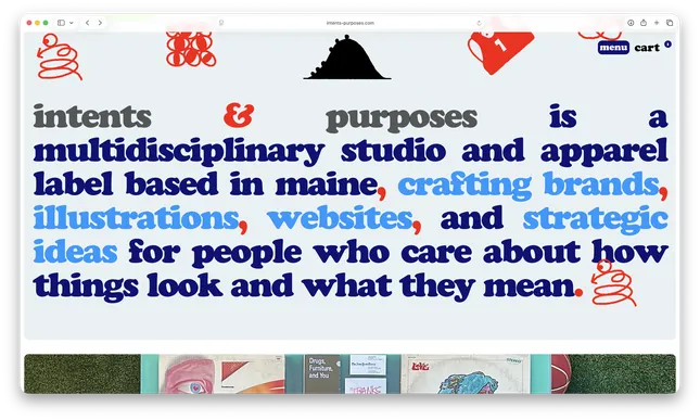 intents & purposes studio site