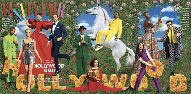 Vanity Fair Magazine Cover, Spread and Interview