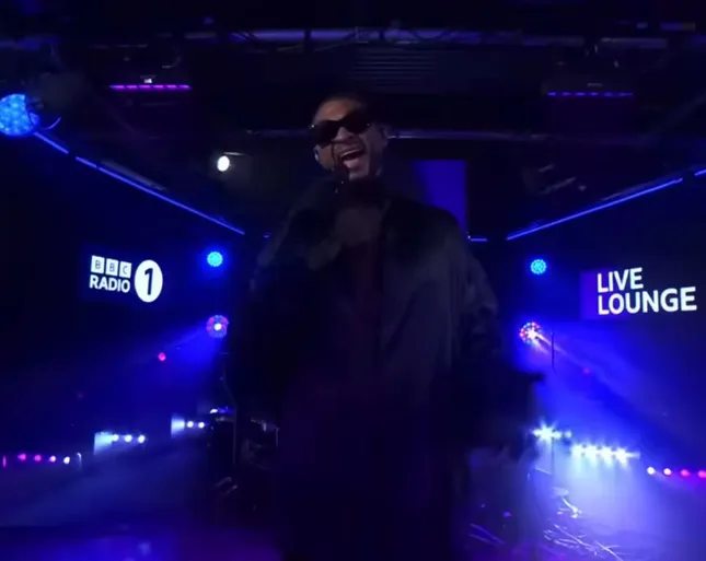 BBC RADIO 1 Live Lounge: Usher